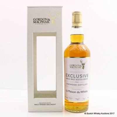 Linkwood 1980 Gordon & MacPhail For La Maison du Whisky