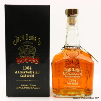 Jack Daniel's 1904 St. Louis World's Fair Gold Medal 75cl