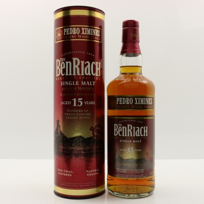 BenRiach 15 Year Old Pedro Ximinez Finish