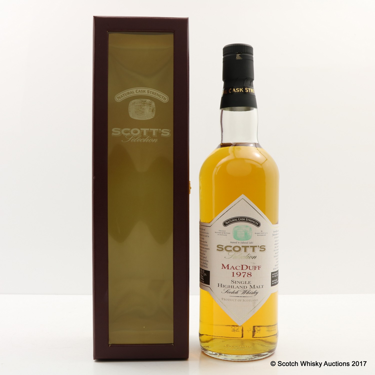 MacDuff 1978 Scott's Selection The 81st Auction Scotch Whisky Auctions