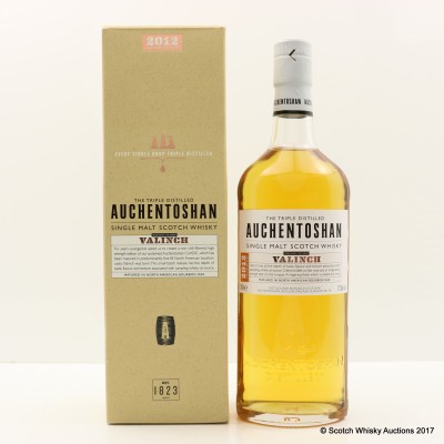 Auchentoshan Valinch 2012 Release