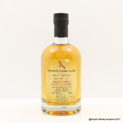 Strathearn 2014 Single Cask #048 Private Cask Club