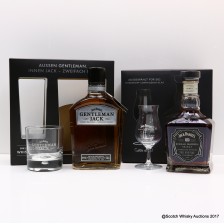 Jack Daniel S Gentleman Jack Jack Daniel S Single Barrel Gift Sets 2 X 70cl