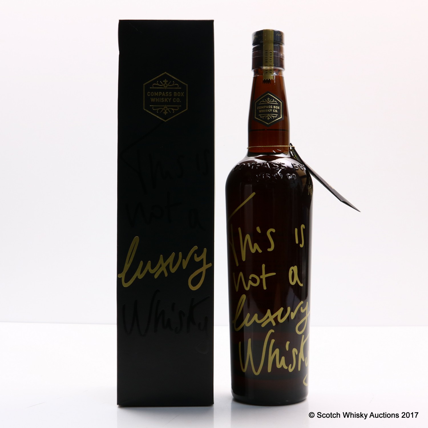 Compass Box This Is Not A Luxury Whisky The 81st Auction Scotch