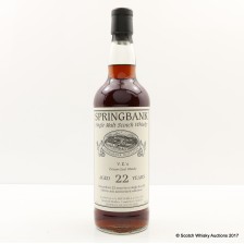 Springbank 22 V E S Private Cask
