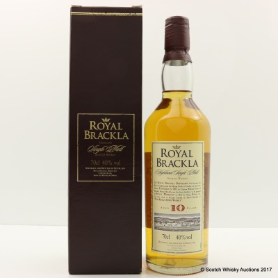 Royal Brackla 10 Year Old