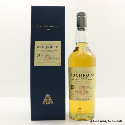 Auchroisk 25 Year Old 2016 Release