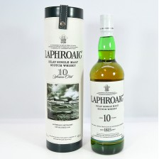 Laphroaig 10 In Leather Tube
