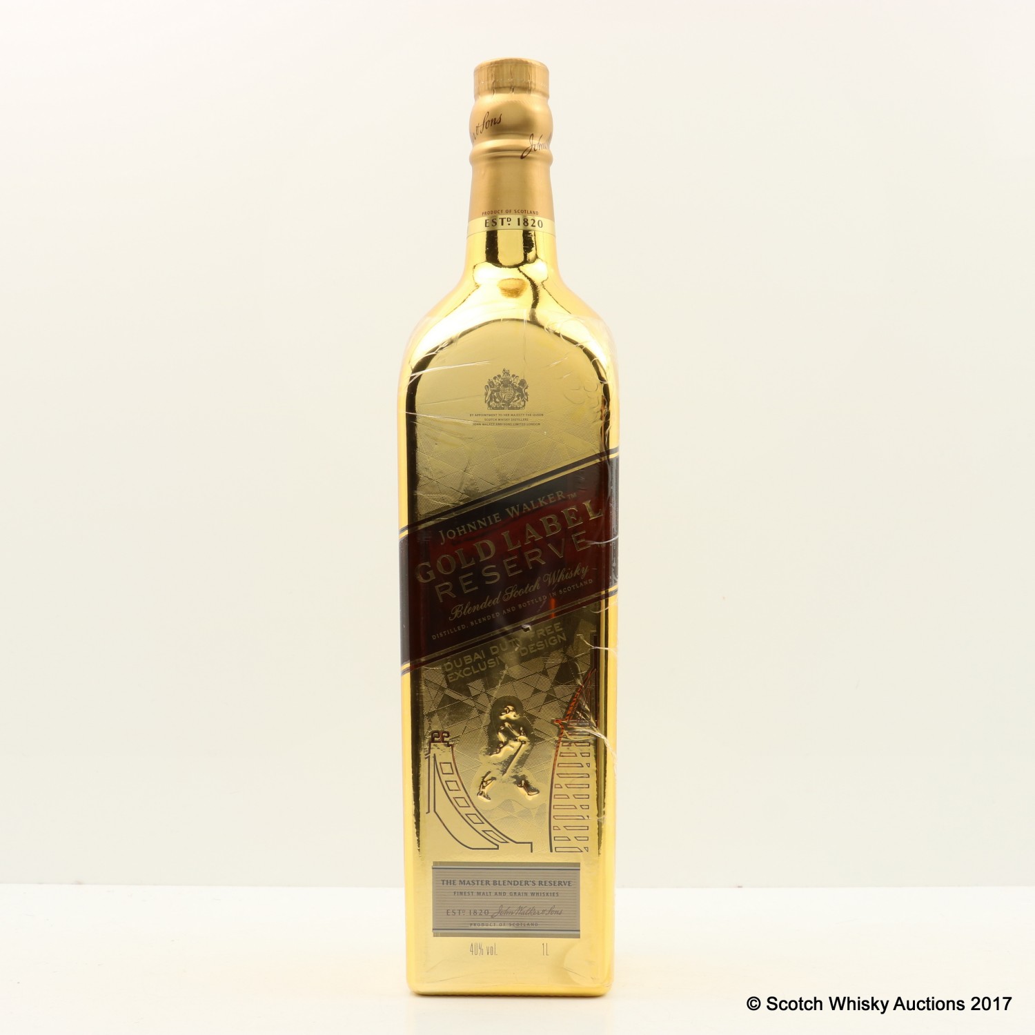 Johnnie Walker Gold Label Reserve Dubai Duty Free Limited Edition 1L
