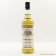 Springbank 1992 25 Private Cask