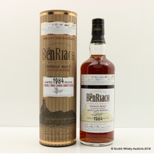 Benriach 1984 28 Peated Px Sherry Finish Single Cask For Independent Spirit