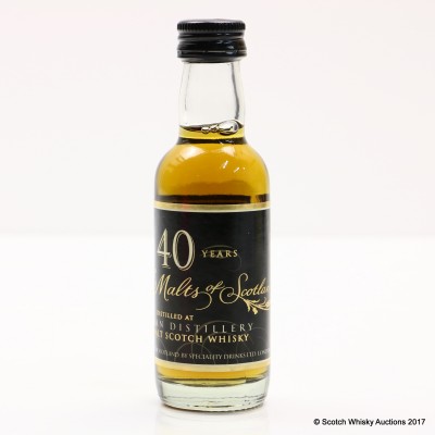 Macallan 40 Year Old Speciality Drinks Mini 5cl