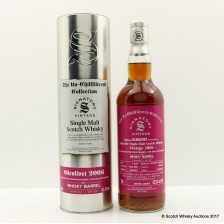 GLENLIVET 2006 11 YEAR OLD SIGNATORY FOR 10TH ANNIVERSARY OF THE WHISKY BARREL