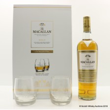Macallan Gold 2 X Glasses Gift Set
