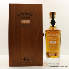 Bowmore 1973 43 Year Old