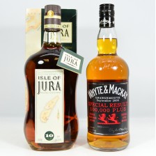 JURA 10 YEAR OLD 1L   WHYTE   MACKAY SPECIAL RESULT 100 000 PLUS