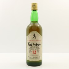 TALISKER 12 YEAR OLD JOHN WALKER LABEL 75CL