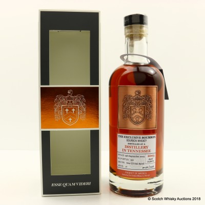 Tennessee Bourbon 2003 13 Year Old Creative Whisky Co