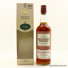 Highland Park 1970 Gordon And Macphail Rare Old