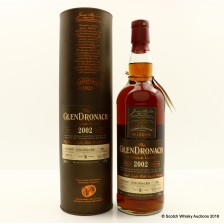 GLENDRONACH 2002 8 YEAR OLD SINGLE CASK  2009 FOR CASK IN A VAN TOUR BELGIUM 2011