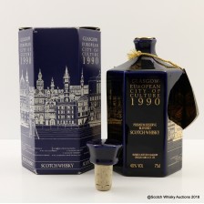 Douglas Laing Blended Whisky Decanter For Glasgow City Of Culture 1990