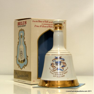 Bell's Decanter - Prince William's Birth