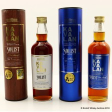 KAVALAN SOLIST SHERRY CASK 19 6CL   SOLIST VINHO BARRIQUE 19 6CL