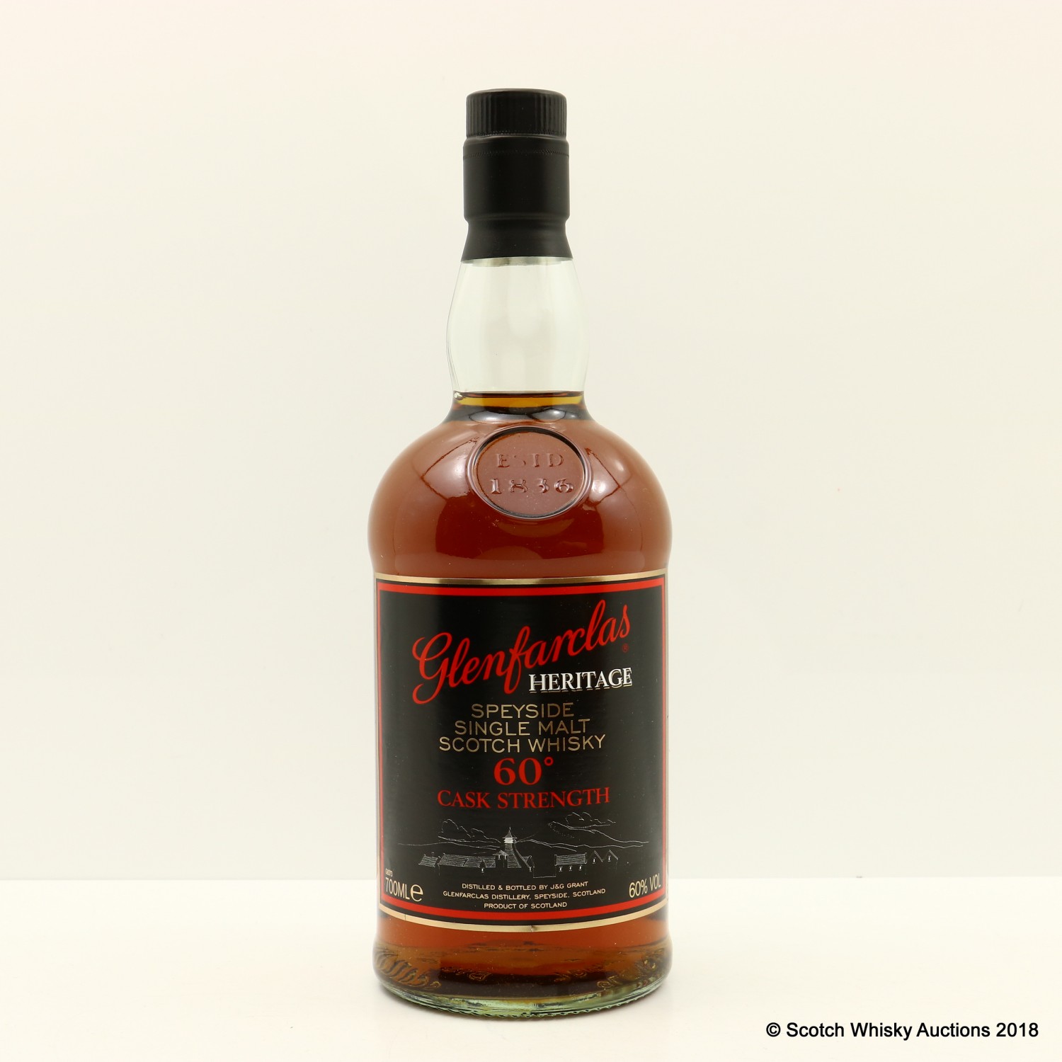 Glenfarclas Heritage 60° Cask Strength The 83rd Auction Scotch