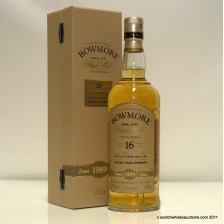 BOWMORE 1989 BOURBON CASK