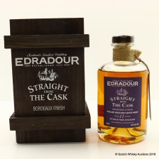 EDRADOUR 1994 11 YEAR OLD STRAIGHT FROM THE CASK BORDEAUX FINISH 50CL