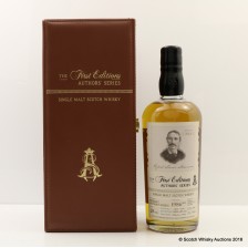 PROBABLY SPEYSIDE S FINEST DISTILLERY 1986 28 YEAR OLD FIRST EDITION AUTHORS SERIES ROBERT LOUIS STEVENSON