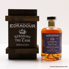 Edradour 1998 10 Bordeaux Finish Straight From The Cask 50cl
