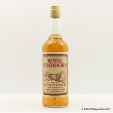 ROYAL FINDHORN 1989 GORDON MACPHAIL CHRISTMAS BOTTLE FOR CHANNEL COMTANK STAFF 75CL