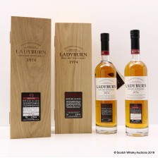 LADYBURN 1974 BATCH  1   LADYBURN 40 YEAR OLD BATCH  2 2 X 70CL
