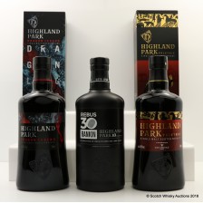 Highland Park Dragon Legend Valkyrie Rebus 3 X 70cl
