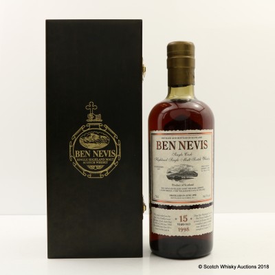 Ben Nevis 1998 15 Year Old Single Cask #586