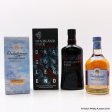 Highland Park Dragon Legend Dalwhinnie Winter S Gold 2 X 70cl