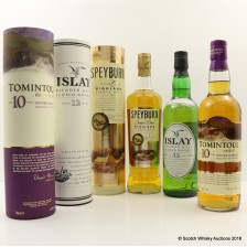 Islay 12 Blended Malt Limited Edition Tomintoul 10 Speyburn Bradan Orach