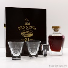 Ben Nevis 1990 21 Decanter Glasses Set