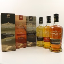 Tomatin Five Virtues Series Earth Fire Wood 3 X 70cl