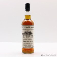 Springbank 10 For Uisge Beatha