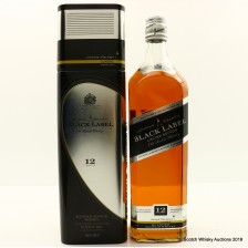 JOHNNIE WALKER 12 YEAR OLD BLACK LABEL CLASSIC FOR BLUE CANYON COUNTRY CLUB PHUKET 2007 1L