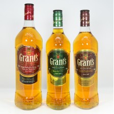 GRANTS SET INCLUDING THE FAMILY RESERVE 1L  SHERRY CASK RESERVE AND ALE CASK RESERVE