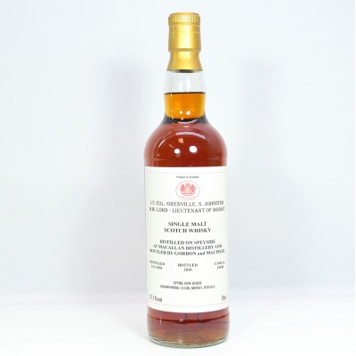 Macallan Lieutenant Of Moray 1991 G&M