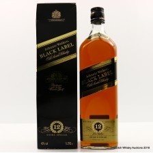 JOHNNIE WALKER 12 YEAR OLD BLACK LABEL FOR RYDER CUP 1997 1L
