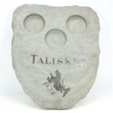Talisker Granite Three Bottle Stand