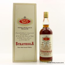 Strathisla 1948 1961 Royal Marriage Gordon Macphail