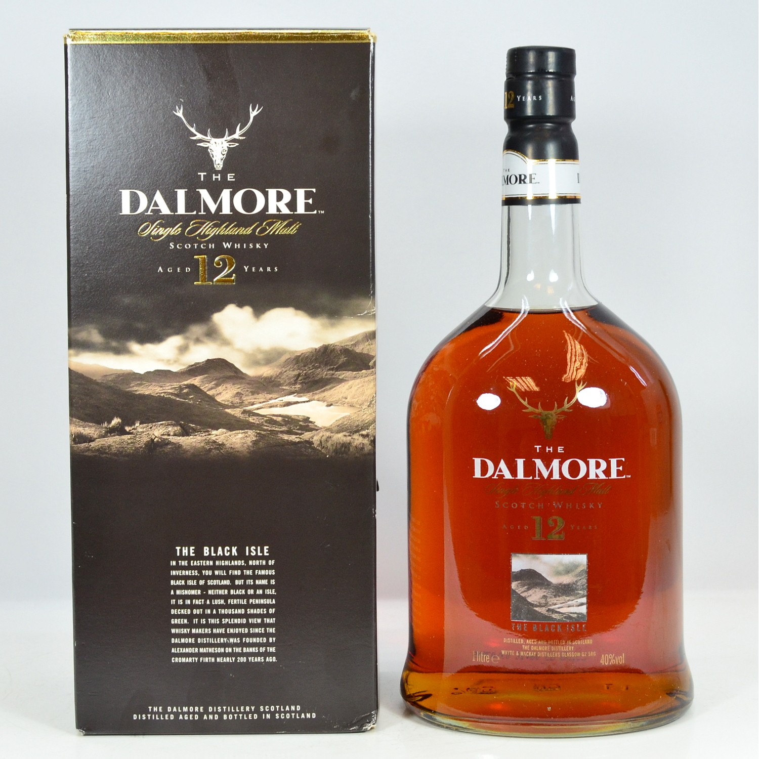 Dalmore 12 Year Old 1L Black Isle Edition The 35th Auction Scotch