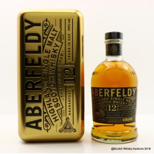 ABERFELDY 12 YEAR OLD COPPER TIN