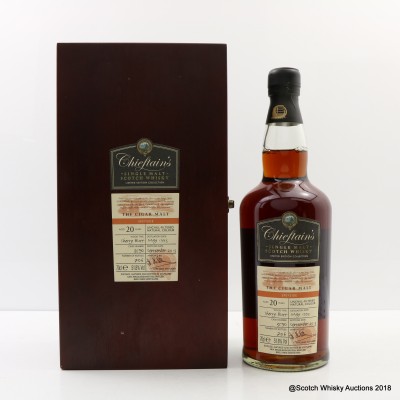 Speyside Cigar Malt 1993 20 Year Old Chieftain's